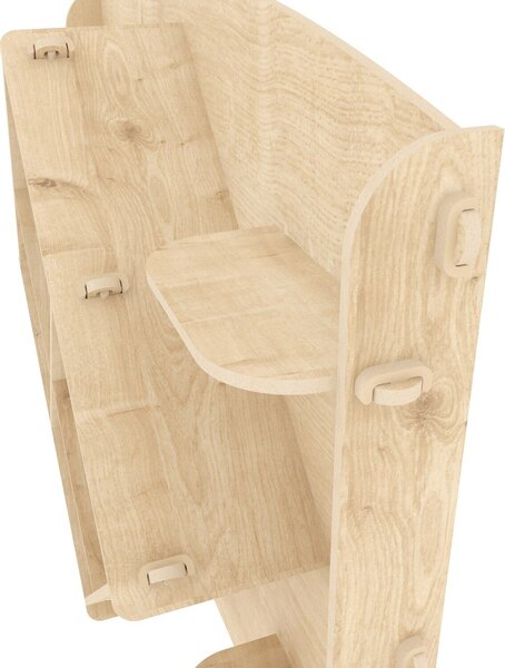 Hanah Home Wall Shelf Oak Ato - Oak