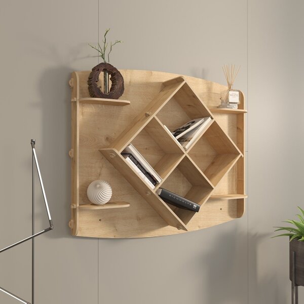 Hanah Home Wall Shelf Oak Ato - Oak
