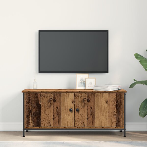 TV szekrény Öreg fa 100 x 35 x 45 cm Faanyag