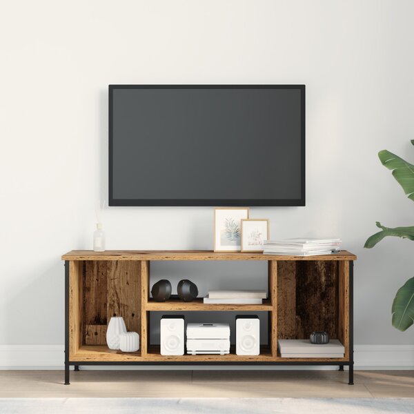 TV szekrény Öreg fa 102 x 35 x 45 cm Faanyag