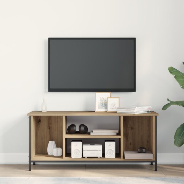 TV szekrény 102 x 35 x 45 cm Artisan tölgy Faanyag