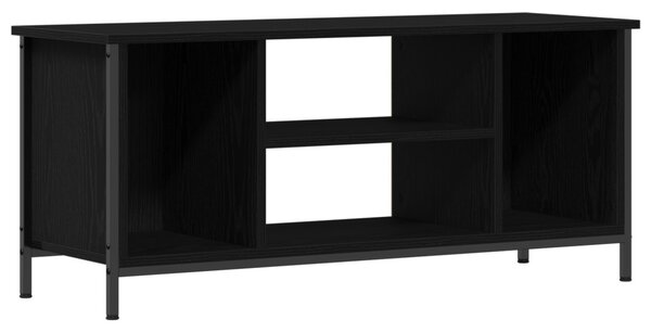 TV szekrény 102 x 35 x 45 cm Fekete tölgy Szerelt Fa