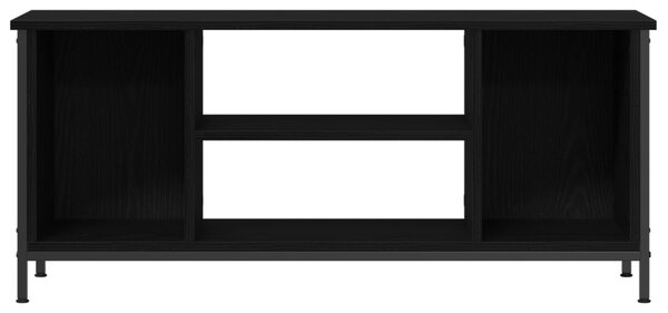 TV szekrény 102 x 35 x 45 cm Fekete tölgy Szerelt Fa