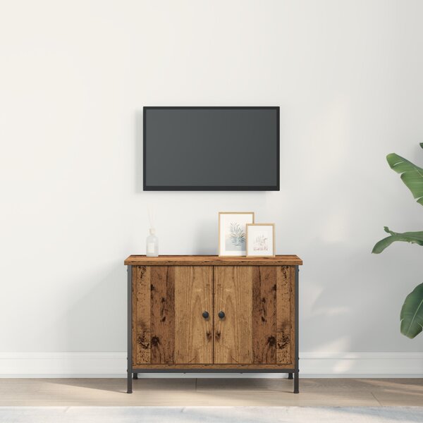 Régi Fa TV Állvány Régi fa Fa 60 x 35 x 45 cm Tartós TV Állvány
