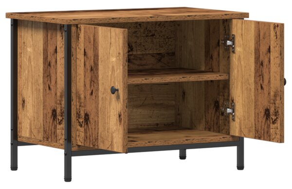 Régi Fa TV Állvány Régi fa Fa 60 x 35 x 45 cm Tartós TV Állvány
