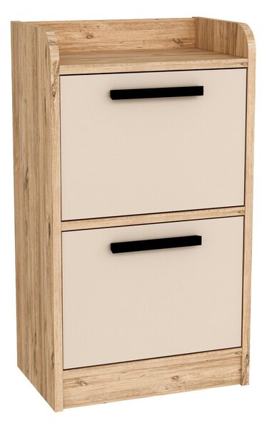 Hanah Home Nightstand Atlantic Pine Beige Luses