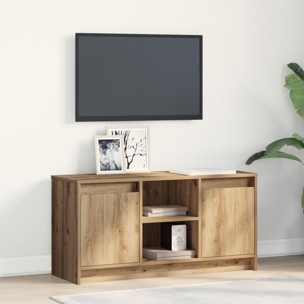 TV egységek 100 x 34 x 50 cm Barna Szerelt fa