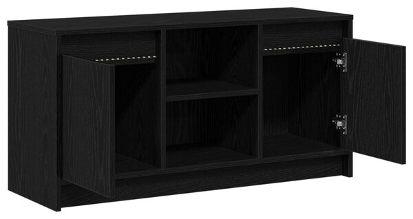TV egységek 100 x 34 x 50 cm Fekete Szerelt fa