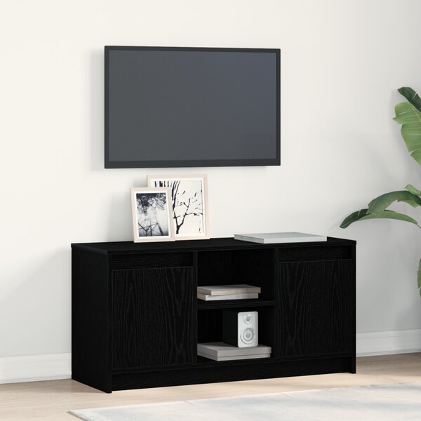 TV egységek 100 x 34 x 50 cm Fekete Szerelt fa