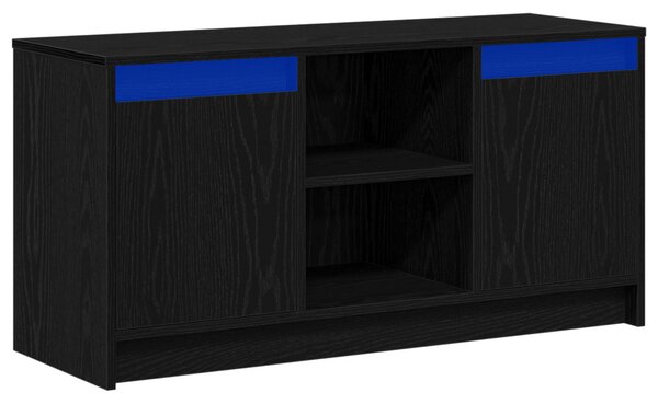 TV egységek 100 x 34 x 50 cm Fekete Szerelt fa