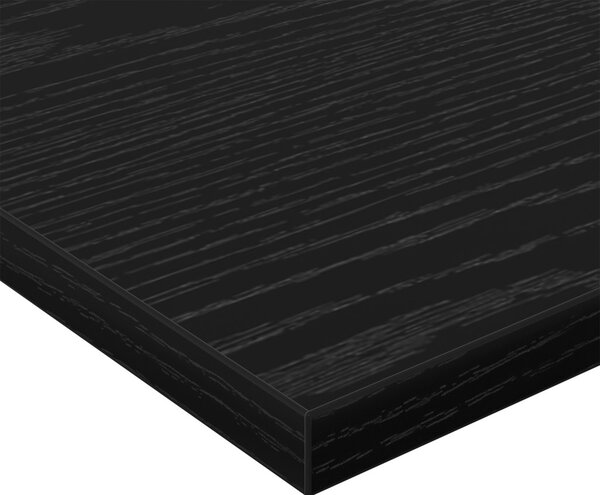 Polctáblák - 4 Darab Fekete Tölgy Színben, 60x30x1.5 cm, mérnöki fa anyagból készült