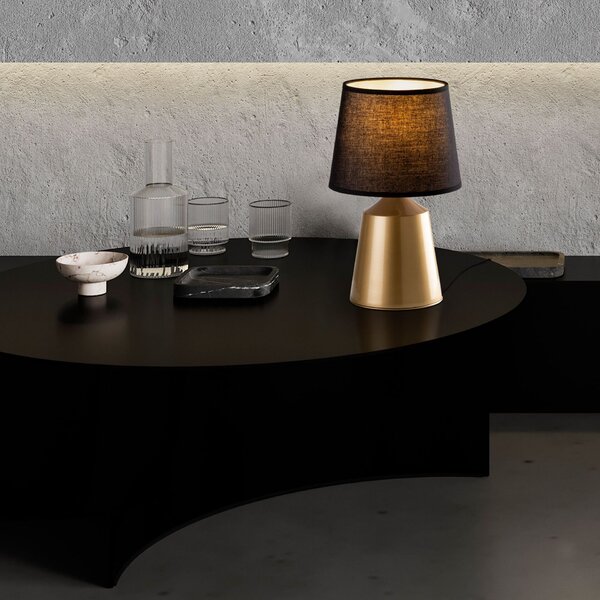 Opviq Asztali lámpa GoldBlack Drop - 15494