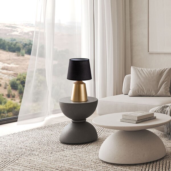 Opviq Asztali lámpa GoldBlack Drop - 15494