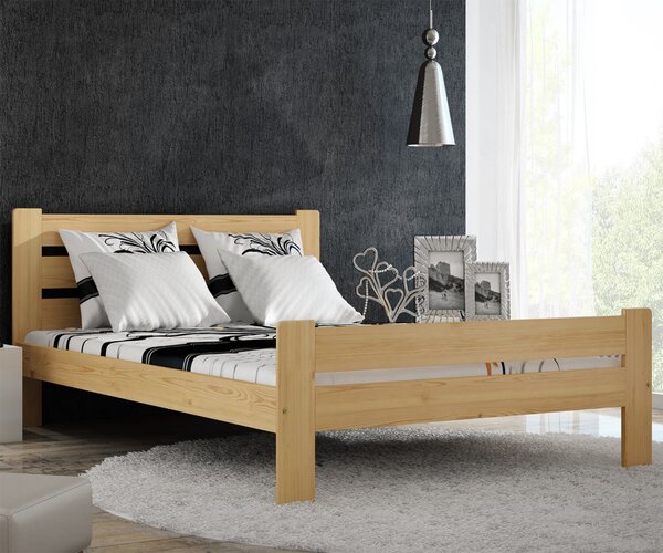 AMI bútorok Fenyőfa ágy Neli 160x200 cm fenyő