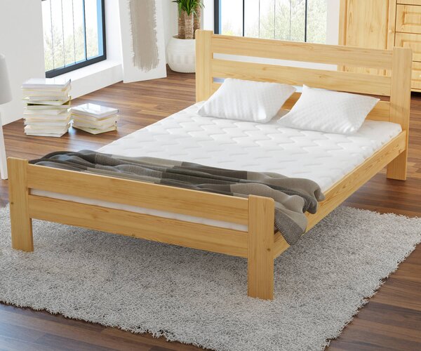 AMI bútorok Fenyőfa ágy Neli 120x200 cm fenyő