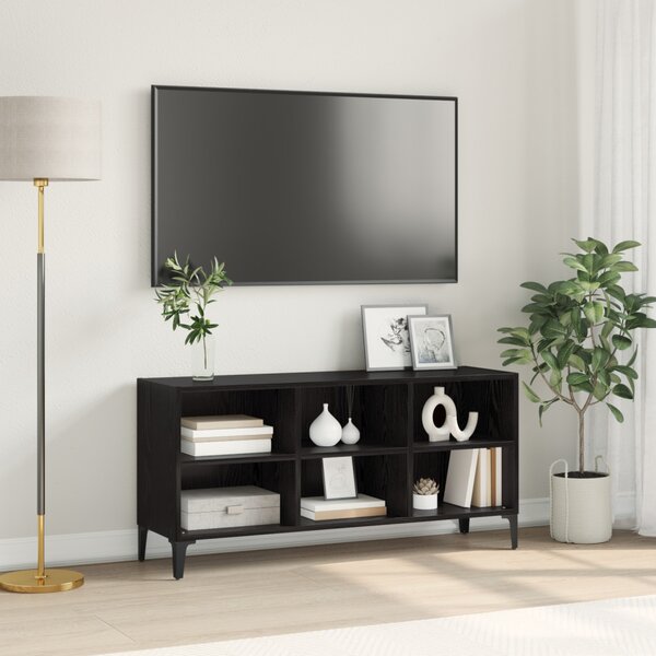TV szekrény garnitúra Fekete 103,5 x 30 x 50 cm Mérnöki fa