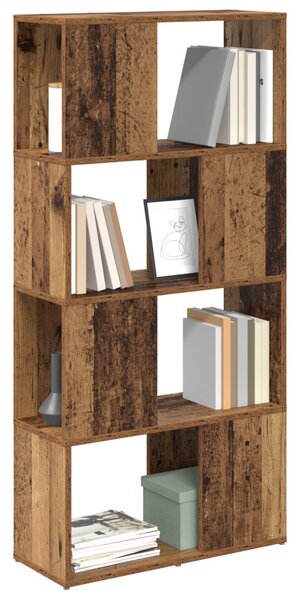Tárolóegység Régi fa MDF 60 x 24 x 124 cm Tárolóegység
