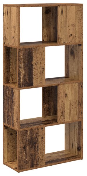 Tárolóegység Régi fa MDF 60 x 24 x 124 cm Tárolóegység