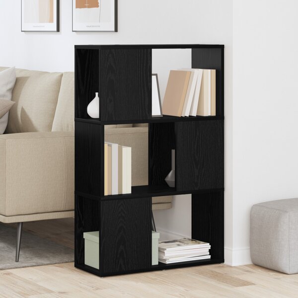 TV szekrény garnitúra Fekete 60 x 24 x 94,5 cm Faanyag