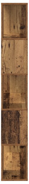 Tárolóegység Régi fa Tömör fa 80 x 24 x 155 cm