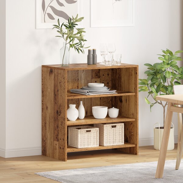 Büfé Régi Fa 70x41x75 cm Gépelt Fa