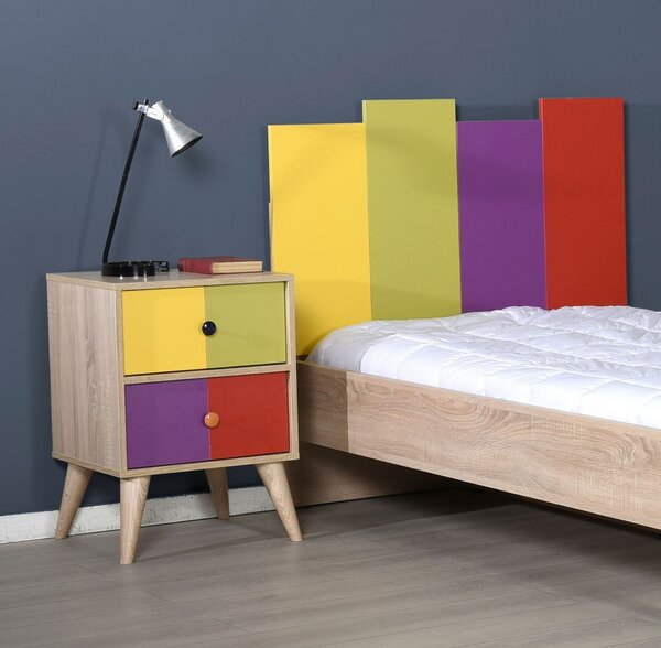 Hanah Home Éjjeliszekrény, Többszínű, Kmd-920-Sx-1