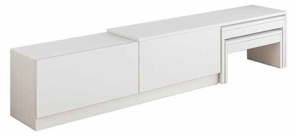 Hanah Home TV állvány White Nest - Fehér