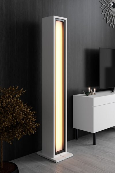 Hanah Home Floor Lamp White Nova - White