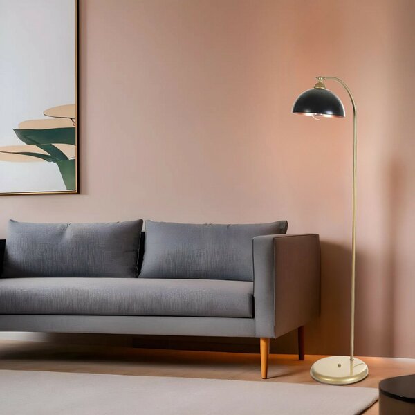 Opviq Floor Lamp Black Gold 8826-2