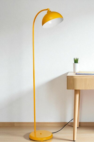 Opviq Floor Lamp Mustard 8916-4