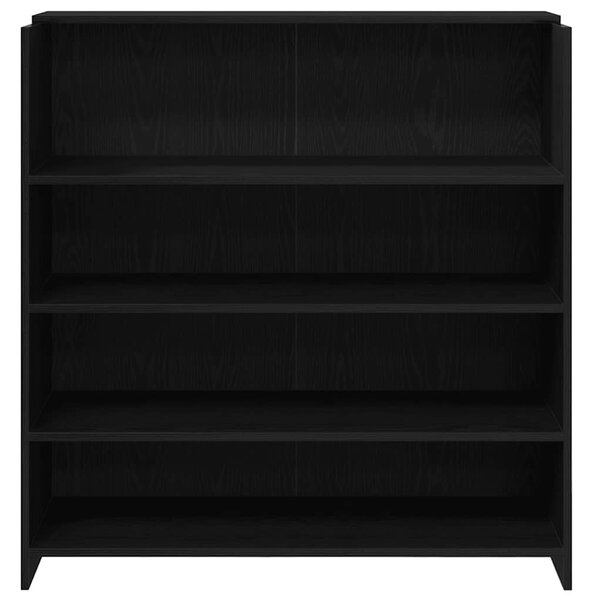 Fekete tölgyfa recepciósasztal 100 x 50 x 103,5 cm