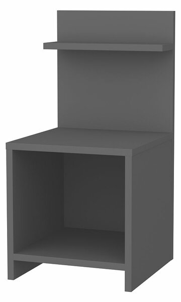 Hanah Home Ullman éjjeliszekrény - Antracit