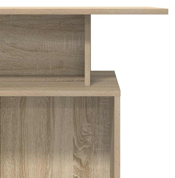 Recepciós pult sonoma tölgy 100x40x104 cm szerelt fa