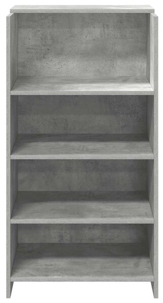 Recepciós pult betonszürke 55x50x103,5 cm szerelt fa