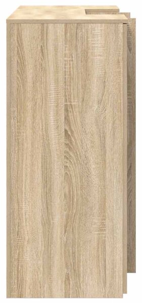 Recepciós pult sonoma tölgy 135x50x103,5 cm szerelt fa
