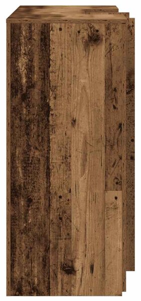 Recepciós pult antik fa 135x50x103,5 cm szerelt fa