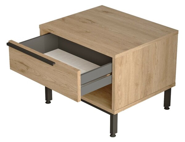 Hanah Home Nightstand Walnut On14-S