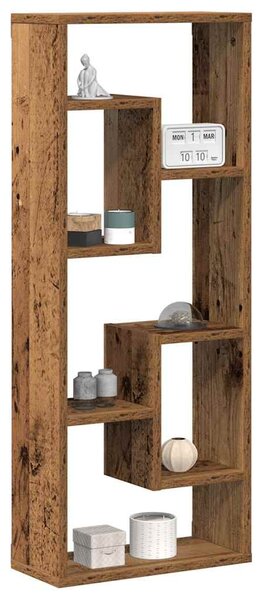 Tömör fa fali polc 36 x 16 x 90 cm