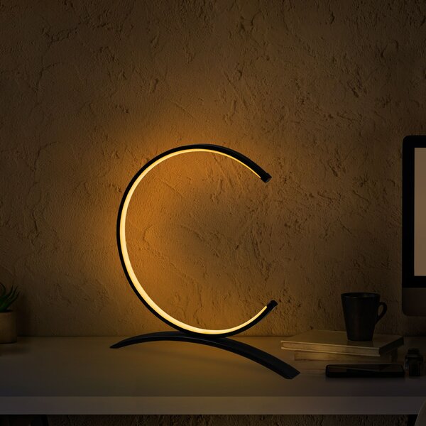 Opviq Asztali lámpa Black Moon - 13330
