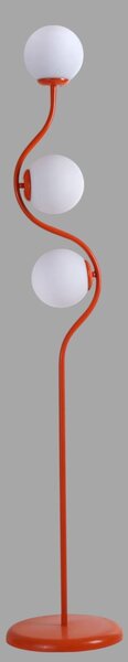 Opviq Floor Lamp White Orange 8944-3
