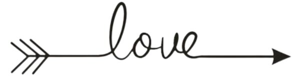 Falmatrica"Love" 14x58 cm