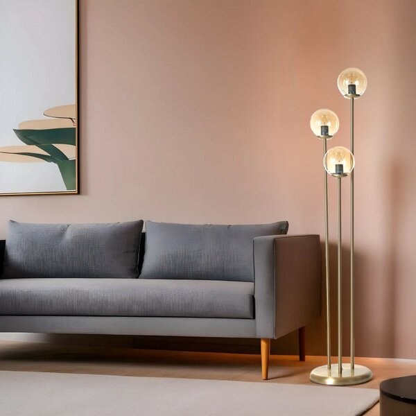 Opviq Floor Lamp Amber 8813-3