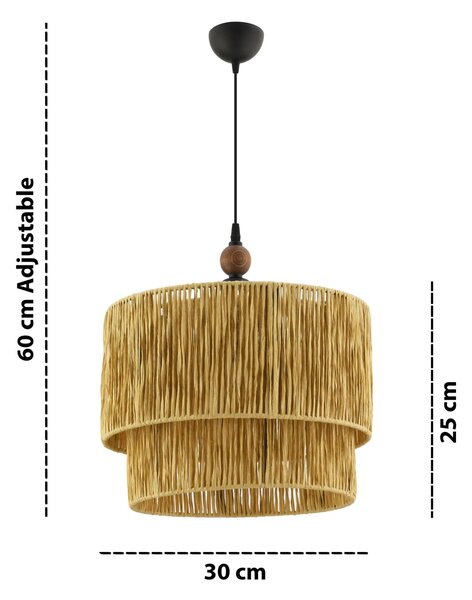 Opviq Csillár Camel Brown Black Vnoreny W - tevebarna, barna