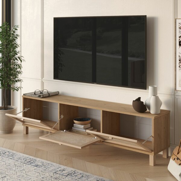 Hanah Home TV állvány, Dűne tölgy - DN2-SJ