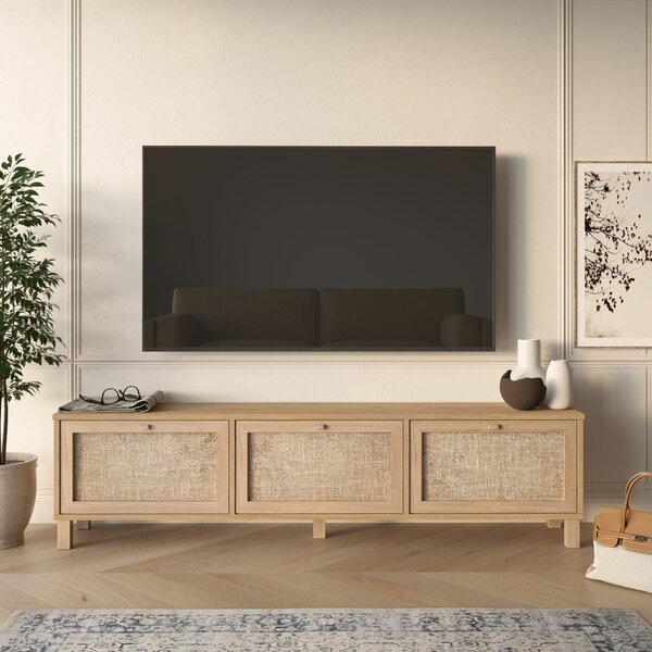 Hanah Home TV állvány, Dűne tölgy - DN2-SJ