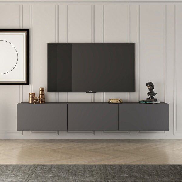 Hanah Home TV állvány Anthracite West - Antracit