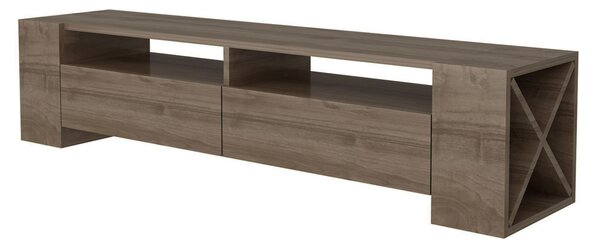 Hanah Home TV Stand Walnut Sosruko - Walnut