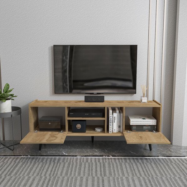 Hanah Home TV Stand Oud Oak Ekvador - Oud Oak