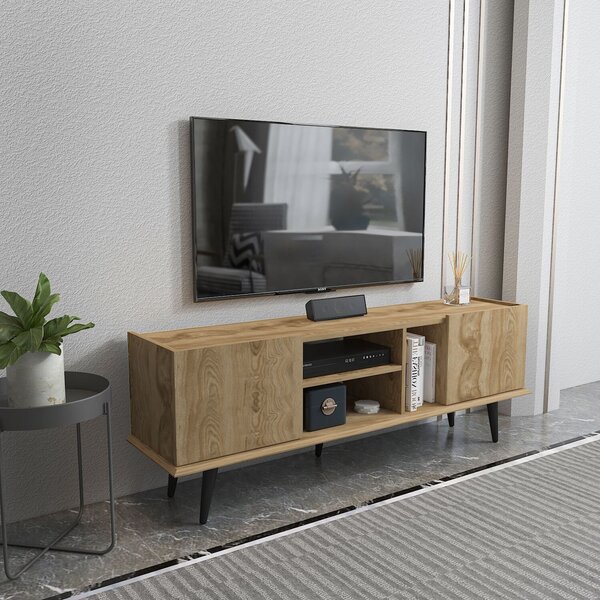 Hanah Home TV Stand Oud Oak Ekvador - Oud Oak