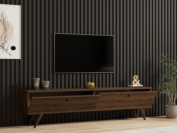 Hanah Home TV állvány, dió színű, Paris